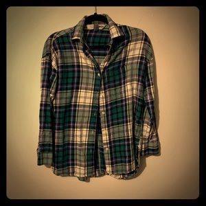 Old navy the boyfriend shirt flannel